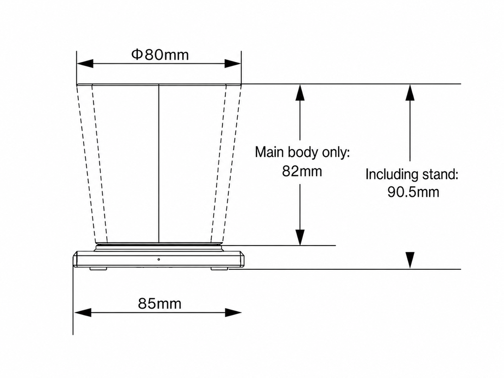 Xtal Becrux Portable LED Lamp IPX6