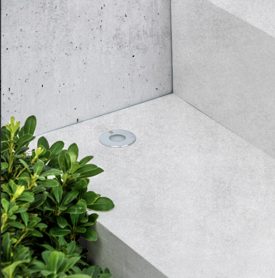 Empotrado de piso Crosby IP67 2W 77Lm 3000K Inox