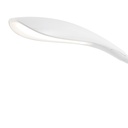Lámpara Otto flexo blanco, cuerpo de silicona, difusor opal, LED 6W, 4000K. Blanco