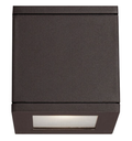 Aplique de pared Rubix LED cubo 30W 1400Lm doble haz de luz Bronze