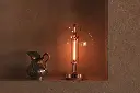  Lámpara de mesa pantalla de cristal Barcarolle 265, Cobre (Copper)