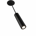 Luminaria decorativa colgante Caliber, 12W 709Lm, 120V-277V. Negro