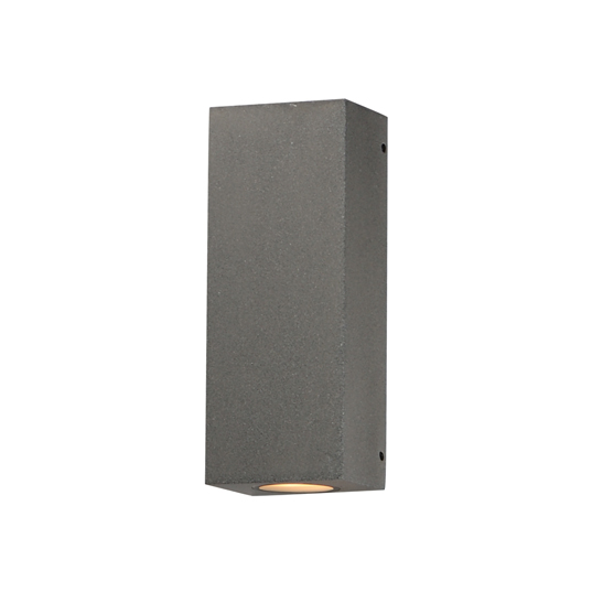 Luminaria tipo Aplique de pared para exterior, 5" Width x 13" Height x 4" Extension, 2xLED E26 de 7W, 1200LM entregados / 1400LM nominales, 3000K, CRI 90, DIM: TRIAC / ELV, 120V, Wet Location.