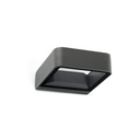 Outdoor wall sconce, 120 x 140 x 40 mm, integrated 6W COB LED, 428LM, 3000K, CRI >80.