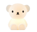 Bear-shaped lamp, First Light BORIS, made of soft silicone, BPA-free, rechargeable via USB-C cable, 15 x 15 x 23 cm, 6 brightness levels, 2700K LED.