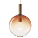 Divina orange, brushed gold fitting, 2,5 m beige cable,
USA with canopy