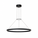 Luminaria colgante,  LED   24"   Incluye módulo 50.7 watt, 3685 lumen, 90 CRI, 3000K  LED. Dimmable  compatible ELV, TRIAC and 0-10V dimmers