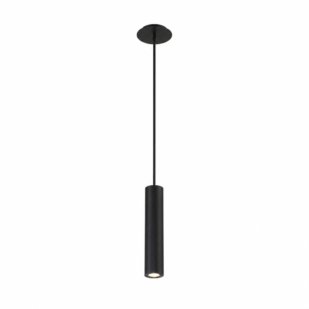 Decorative pendant luminaire, integrated LED, 10" Height x 2 11/16" Width, 12W, 799LM LED / 508LM delivered, 3000K, CRI 90. DIM: ELV 100-10%, 120-277V, Wet Location / IP44,  ETL / cETL certification.