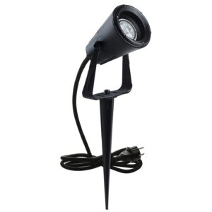 Outdoor adjustable spike/projector luminaire, 390 x 103 mm, for GU10 LED lamp up to 4.5W