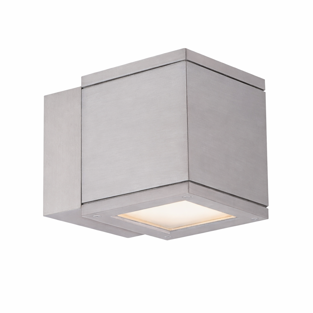 Decorative wall sconce, integrated LED, 5" x 6.5" x 5", 31W, 1890LM, 3000K, CRI 90. DIM: ELV 100-10% / 0-10V 100-5%, 120-277V, Wet Location, ETL / cETL / IP65 / Title 24 JA8 certification.