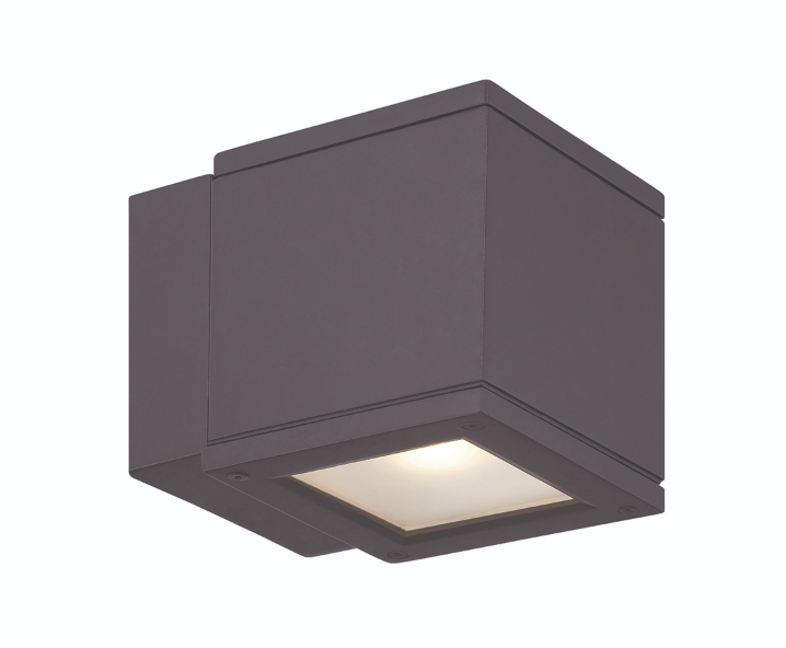 Decorative wall sconce, integrated LED, 5" x 6.5" x 5", 31W, 1890LM, 3000K, CRI 90. DIM: ELV 100-10% / 0-10V 100-5%, 120-277V, Wet Location, ETL / cETL / IP65 / Title 24 JA8 certification.